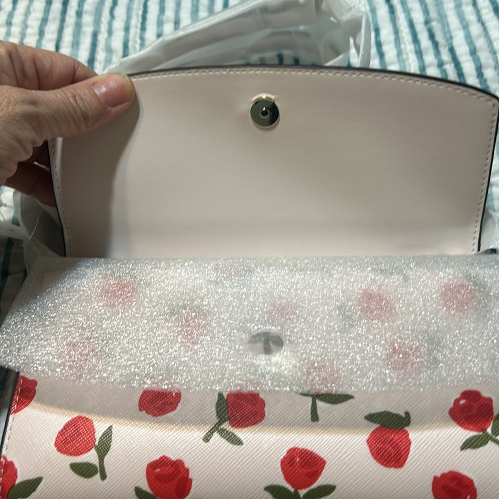 Kate Spade Dana Small Flap Crossbody - festive rosette - Picture 3 of 7